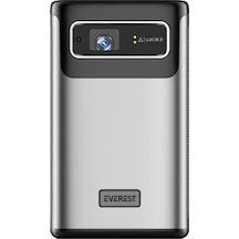 Everest Pj-dlp21 Gri 8000mah Odaklamalı 960-540 4k 5400 Lümen Android 9.0 Dokunmatik Dlp Projeksiyon