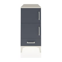 Kronos Komodin 4 Raflı Tek Çekmeceli Tek Kapaklı 44x59x96 Aytaşı-antrasit Aytası