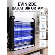 Mey İthalat Ev, Ofis Ve İş Yerleri İçin Sessiz Uv Led Sinek Yakalama Cihazı