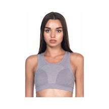 Gri Mı Emay 4026 Double Sporcu Büstiyer Gri