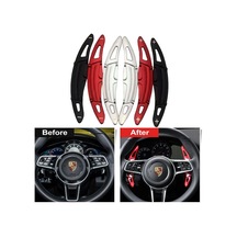 Beyaz Tuning Porsche Macan F1 Vites Kulakçık Paddle Shift 2014 Sonrası Kırmızı