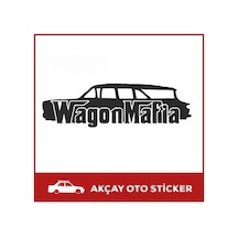 Wagon Mafia Sticker Wagon Mafia Oto Sticker Araba Sticker