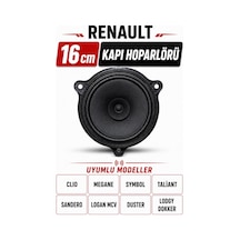 Renault Uyumlu 16 Cm. Hoparlör 1 Adet Yüksek Ses Kalitesi