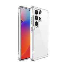 Zore Galaxy S25 Ultra Kılıf Nvth T-max Kapak - Şeffaf