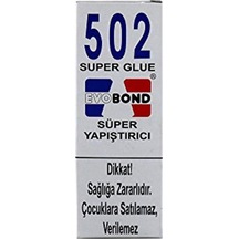 Muhtelif 502 Evobond Süper Yapıştırıcı 20Gr