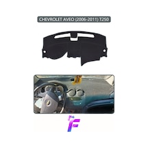 Chevrolet Aveo 2006-2011 Araca Özel Torpido Örtüsü Ön Göğüs Kılıfı Tam Koruma Tam Uyum D50