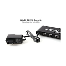 Full Hd 1 Giriş 4 Çıkışlı Hdmı Splitter Sinyal Çoğaltıcı Dk-hd-sp4x1