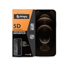 Buff Blogy Apple Uyumlu   iPhone 12 Pro Max Flexi 5D Ekran Koruyucu (464203409)