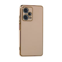 Xiaomi Redmi Note 12 Pro Plus Kılıf Volet Silikon - Pembe -