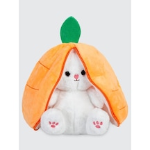 Oyuncak Peluş Tavşan 30 Cm Turuncu Diğer