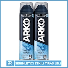Cool Serinletici Etkili Tıraş Jeli 2x200 Ml Ferahlatıcı Özellik