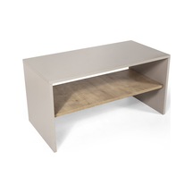 Orion Orta Sehpa, Raflı, Modern, Şık, Demonte Kumtaşı-safirmeşe Safir Meşe