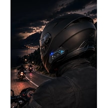 Northcity Şarjlı Bluetooth Kask Kulaklığı: Intercom, Navigasyon Ve Müzik Desteği İle Güvenli Sürüş
