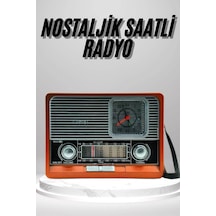 Zenvia Nostaljik Vintage Radyo Taşınabilir Bluetooth Bağlantılı Hoparlör Radyo Znv2026