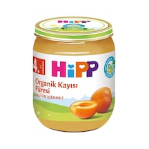 Hipp Organik Kayısı Püresi 4+ Ay Kavanoz Maması 125 G