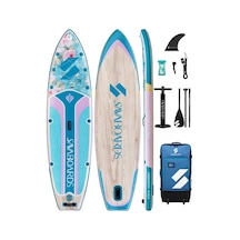 Aqua Harmony 11 Geniş Ve Dengeli Şişme Paddle Board 335x86x15 Cm (Tekerlekli Taşıma Çantalı ) Sup Seti