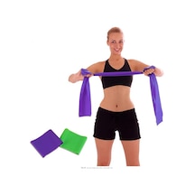 Pilates Bant Set - 3 Ürün Birarada - 1.5 Mt- 0.30/.0.40/0.50 Mm