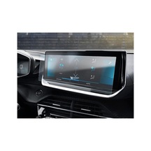 Peugeot 208 Uyumlu 10 İnç Araç Ekran Koruyucu Multimedya Şeffaf Nano 9h Kırılmaz