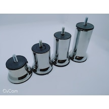 Serrahırdavat 5 Cm-8Cm-10 Cm-12 Cm-15 Cm Baza Ayağı Vidalı İnce-Kalın Diş