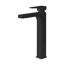 Newarc 941001B Aqua Çanak Tipi Yüksek Lavabo Bataryası Mat Siyah