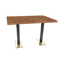 Beymobilya Karanfil Laminat Masa Gold (70X120)