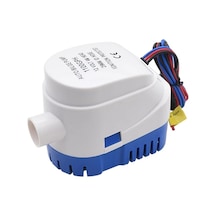 Chuangyinshop 1pc 1100gph 12v Otomatik Dalgıç Sintine Pompası Tekne Yat Deniz Uçağından Su Hızlı Tahliye Entegre Şamandıra Anahtarlı