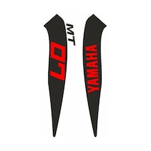 Yamaha Mt07 2014 - 2017 Uyumlu Kırmızı Depo Sticker Set Standart