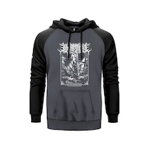 Lorna Shore In The Nothıngness Gri Renk Reglan Kol Sweatshirt