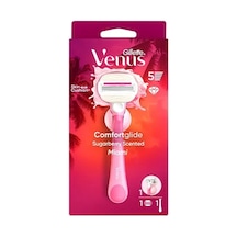 4 Adet Gillette Venus Comfort Glide Sugarberry Kokulu Miami Kadın 5 Bıçaklı Tıraş Makinesi