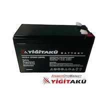 12v 9 Ah-amper Kuru Tip Agm Ups Güç Aküsü Yiğit Akü