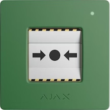 Ajax, Manual Call Point, Kablosuz, Kırbas Butonu Nc, Yeşil