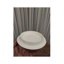 Soba Bacası Kapatma Kapağı Sert Plastik Düz Model Beyaz Renk