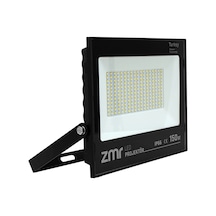 Pm-22586 150 Watt - 220 Volt 6500k Ip66 150 Işık Açısı Siyah Slim Kasa Beyaz Led Projektör