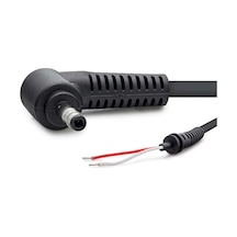 Laptop Adaptör Dc Jack Kablosu 4.0x1.7 Mm L Tip 1.2 M 90w Siyah Hdx5512