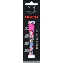 Doca Premium Geometry Desenli Kedi Boyun Tasması