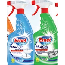 Ernet Süper Likit Promosyon Mutfak + Banyo Tem. (1+1) 750 Ml Spreyli