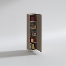 Kenzlife mutfak dolabı zehra 168*030*032 crd kilitli ayaklı banyo evrak ofis kitaplık ayakkabılık kiler