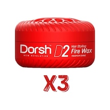 Dorsh Saç Şekillendirici Wax Fire Wax D2 150 Ml 3 Adet