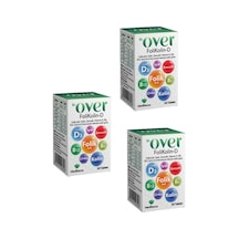 Dr. Over FoliKolin-D Gıda Takviyesi 3 x 30 Tablet