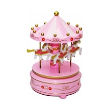 Music Box Carousel Müzikli Atlı Karınca 5468
