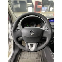 Renault Kangoo 2014-2019 Araca Özel Direksiyon Kılıfı Açıklamımız Siyah
