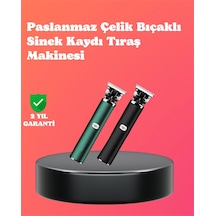 Paslanmaz Çelik Bıçaklı Sinek Kaydı Tıraş Makinesi Uzun Ömürlü Diğer