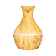 Ruicoo "300ml Ahşap Desenli Nemlendirici & Aromaterapi Difüzörü - Sessiz Çalışma, Led Işık, Usb Şarj"