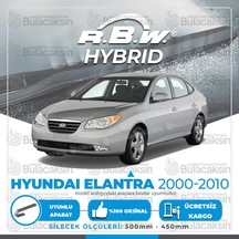 Rbw Hybrid Hyundai Elantra 2000 - 2010 Ön Silecek Takımı - Hibrit