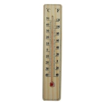 Ahşap Oda Sıcaklığı Sıcaklık Ölçümü Termometresi Küçük Boy 1e45a