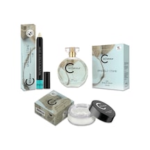 Cle D'Amour Emerald Stone Women Vegan EDP Kadın Parfüm Gurme Çiçeksi 3 x 50 ML