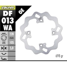 Honda Cbr 600 F Arka Fren Diski 220 Mm 1999-2000 Galfer Dalgalı Sabit Disk