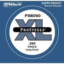Bas Gitar Tek Tel, Re , Pro Steels, 0.060 Gauge,