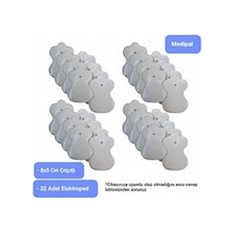 Tens Pedi - Tens Elektrot - 32 Adet 8x5 Çıtçıtlı - Universal