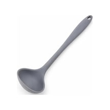 Silikon Kepçe, Sert Uçlu Çorba Kepçesi, Yemek Servis Kepçesi, Yanmaz Yapışmaz Çizmez Mutfak Ser